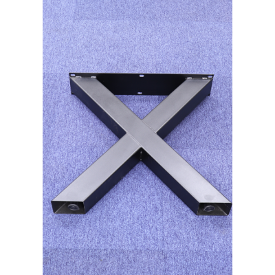 Pied de table 770 x 700 Profil X 100/50 mm