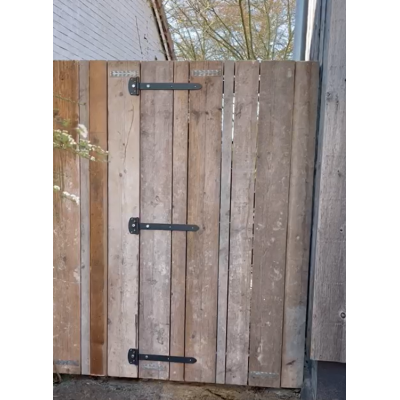 Schuifdeur - draaideur 190 x 90 cm Steigerhout planken