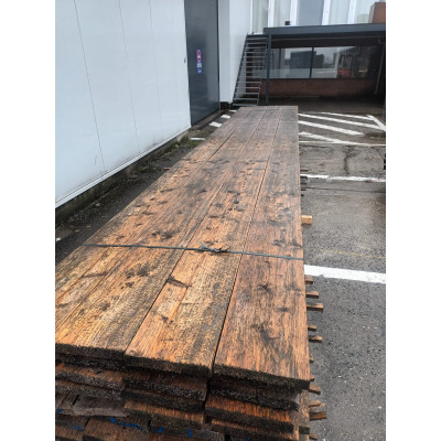 Nieuwe plank verouderd -grijs 36/247 3m