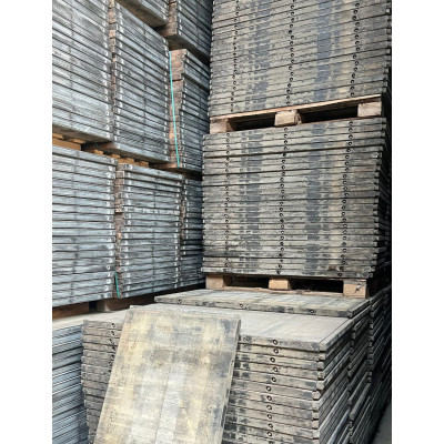 Panneaux de coffrage azobé 125 x 60 x 4 cm 1er choix TOP QUALITE