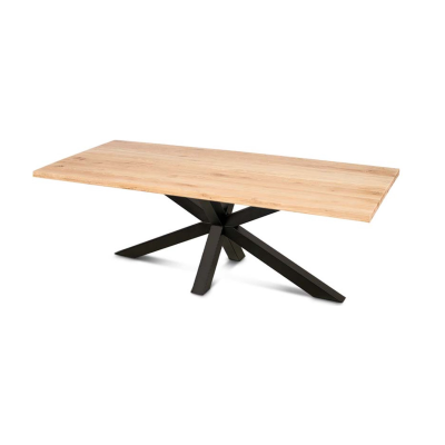 Pied de table 140 x 70 x 80 cm profil arraignée