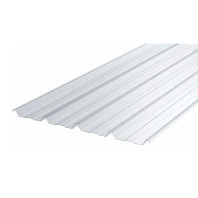 Tôle translucide L....  x 105 cm - prix au m²