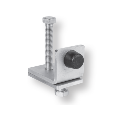 Butée 61x22x3mm - galvanisé