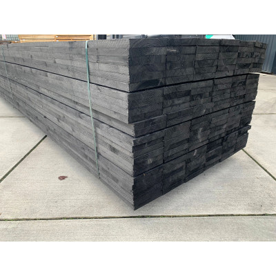 Nieuwe vergrijsde steigerhout - Oud Grijs 5m