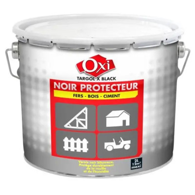 Vernis noir Bitumineux - 2L