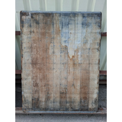 steenschotten azobé 140 x 107 x 4 cm