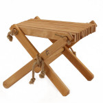 Chaise de jardin couleur bois