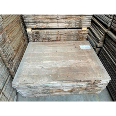 steenschotten azobé 140 x 110 x 4,5 cm - 2e keus