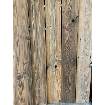 Chestnut barnwood planches de grange 150 ans d'âge