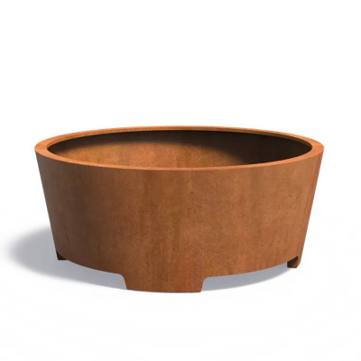 Conisch bad met voet van 9 cm - 200 x 80 cm