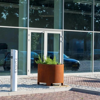 Cilindrische bak met bodem van 9 cm - 120 x 80 cm