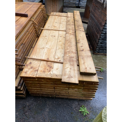 Planche d'échafaudage épiciéa neuve 300 L x 19,5 l x 3 cm