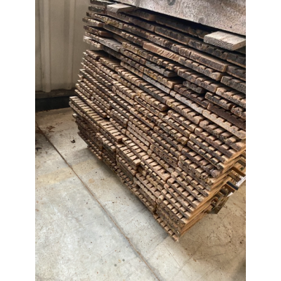 Geborstelde terrasplanken 180 x 14 x 1,8 cm