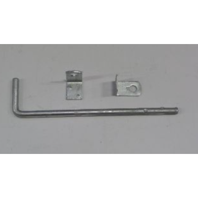 Verrou dans le sol 40 x 1,6 cm